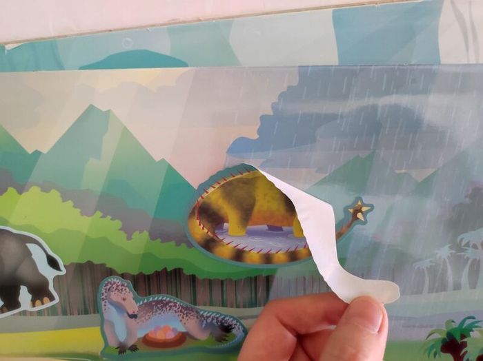 Melissa & Doug Reusable Puffy Stickers-Dinosaurs