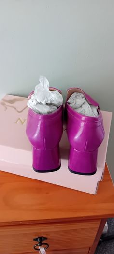 Marian Block Heel Loafers