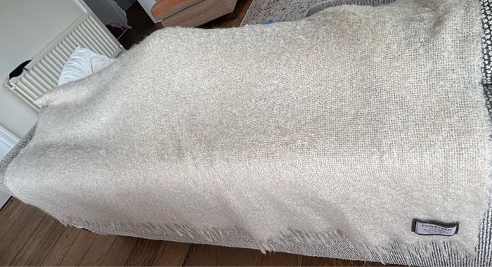Foxford mohair throw