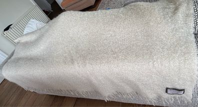 Foxford mohair throw