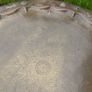 Antique Large 34"  Eastern Brass Tray Table Top Handmade Image 8