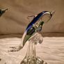 Two Murano Glass Dolphins Image 2