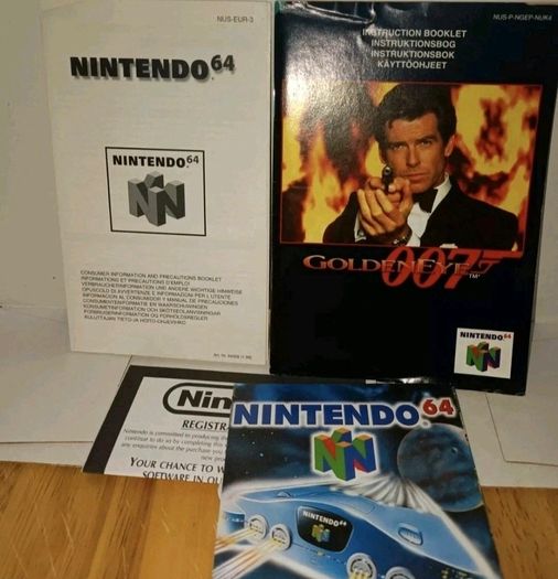 N64 | Goldeneye 007 | Nus-p-ngep-nukv | Pal | Boxed | Nintendo 64