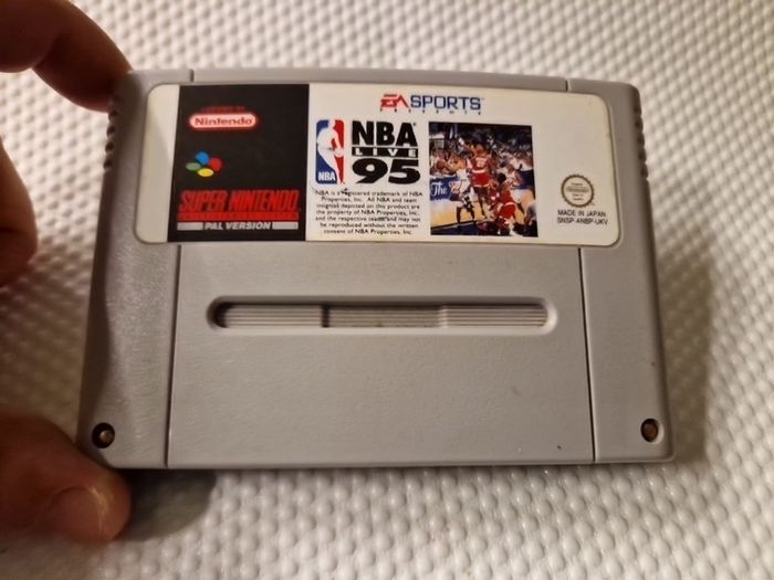 NBA Live 95 Super Nintendo Arcade Retro Games Original