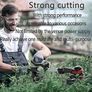 Garden Cordless Grass Trimmer with Command Feed And 2 Batteries Strimmer Line Strimmers Edge Cutter for Lawn Edger Pruning Weed Image 2