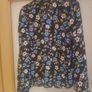 Black Floral Blouse Image 3