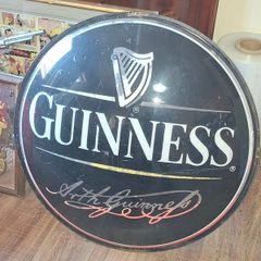Large Guinness Sign 30 inches in diameter Ideal for Man Cave or Home Bar