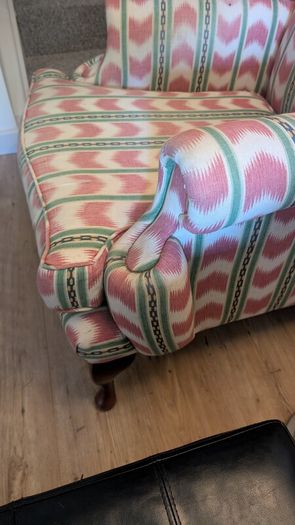 Antique wingback Armchair