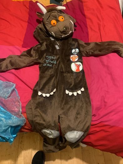gruffalo costume size 3-4