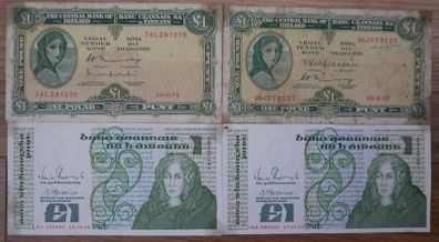 The Central Bank of Ireland. Lady Lavery (20 each)
