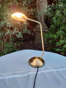 TDC powered Modernist articulated reading lamp