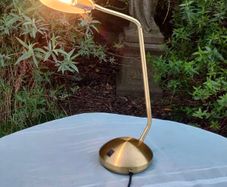 TDC powered Modernist articulated reading lamp