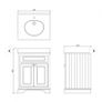 Burlington Vanity Unit With Integrated Sink Image 4
