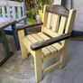 Solid wood garden furniture set Image 3