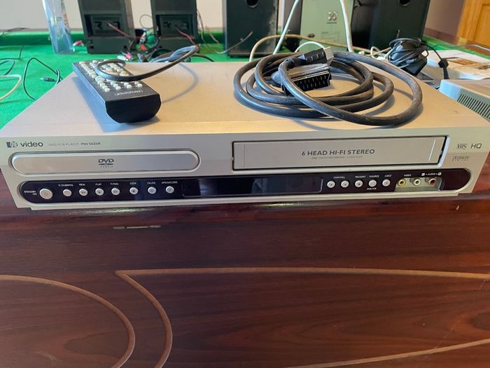 Pioneer DVD player, Philips Blu-ray player and Skytronic amplifier
