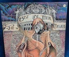 4 x 12" metal rock albums 1970s to 1980s