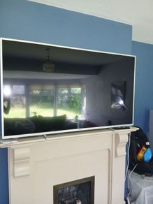 70 inch Philips, 50 inch Panasonic