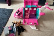Barbie Airplane and dolls