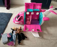Barbie Airplane and dolls