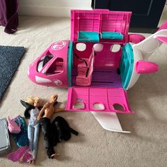 Barbie Airplane and dolls