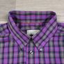 Eton Button Down Check Shirt Mens Large Image 3