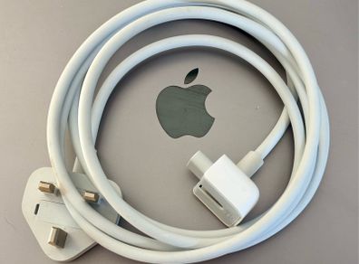 Apple extended plug and lead duck head for laptop power adapters