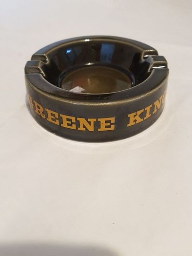 greene king advertising ashtray ,,prefect condition collectors item,by wade, price includes post to anywhere in ireland thank you,,
