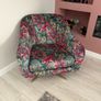 Amanda Holden showstopper swivel accent chair . Unwanted prize . Brand new Image 2
