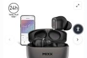 Mixx earbuds, 2 boxs  available in black &amp; white