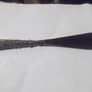 a antique silver handle and steel shue horn Image 2