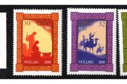 2000 Ireland Christmas Commemorative Stamps Mint Never Hinged (MNH)