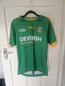 Meath Jersey signed by Sean Boylan