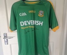 Meath Jersey signed by Sean Boylan