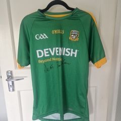 Meath Jersey signed by Sean Boylan