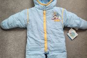BNWT French Toast Baby Boy Winter Overall, size: 3-6 months