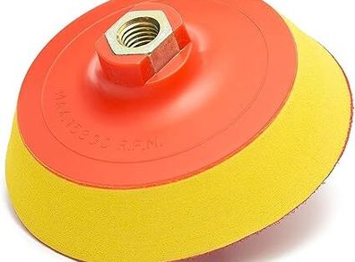 GP12634 Rotary Hook and Loop Backing Pad with 5/8''-11 Thread, Backer Pad for Sanding and Polishing / Diameter 4.5 inch