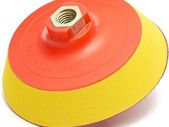 GP12636 125mm Hook and Loop Rotary Backing Pad with 5/8''-11 Thread, Sanding, Polishing Backer/Diameter 5 inch