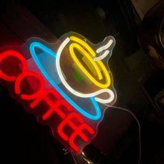 Coffee Shop Neon LED Sign Business House Garage