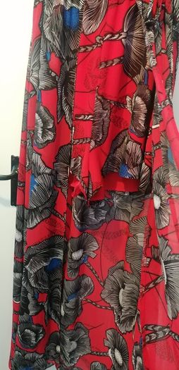 playsuit /dress lovely playsuit all in one dress elasticated waist worn once from new look size 14