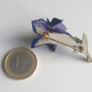 Vintage celluloid bluebell wildflower brooch pin Image 3