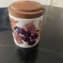 Pretty vintage Irish hand  painted ceramic lidded pot Image 7