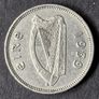 Ireland 1939 3 pence 3d Low Mintage coin Image 3