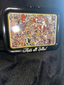 Vintage metal tray