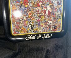 Vintage metal tray