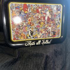 Vintage metal tray