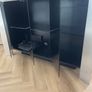 Glass and Chrome cabinet/tv unit Image 4