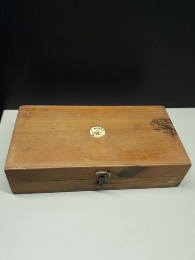 Antique Boxed Brass Scientific / Apothecary Weight Set  T. Mason, Dame Street Dublin