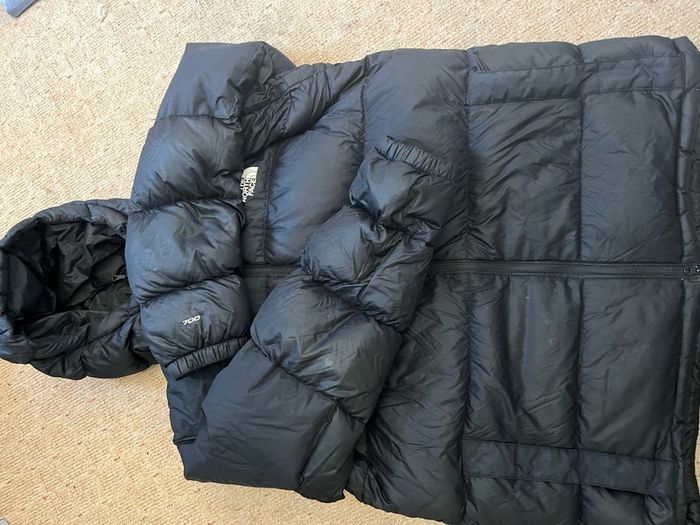 Mens Northface Diablo down jacket black Xl