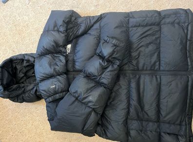 Mens Northface Diablo down jacket black Xl