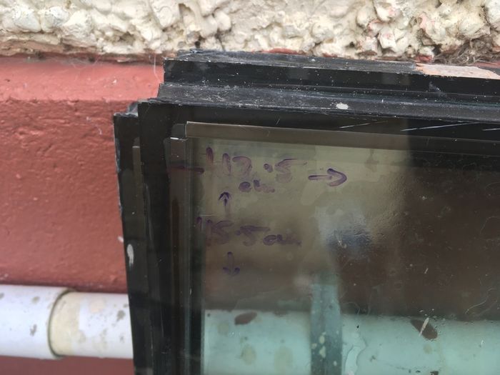 Double-glazed Window glass, 12 pieces
